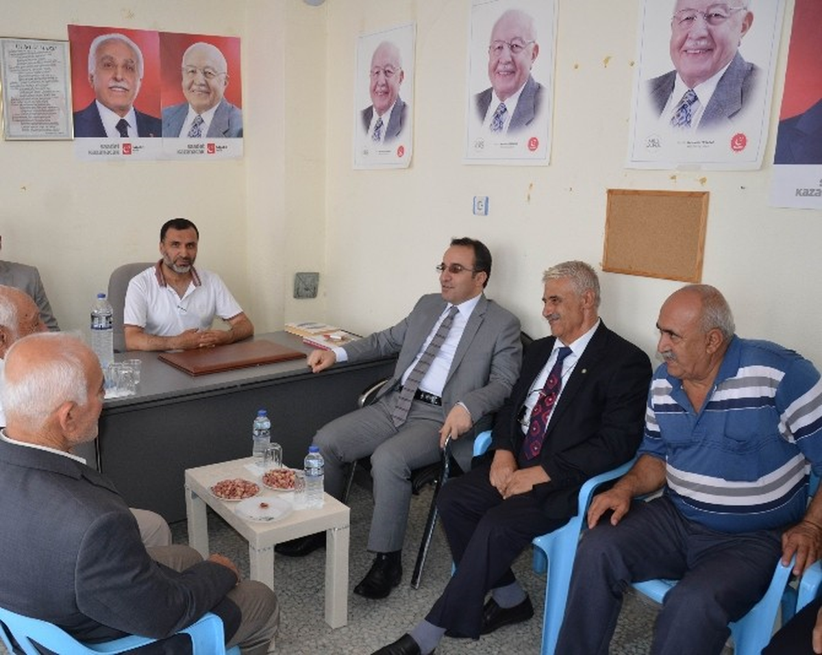 Vali Çataklı'dan, Saadet Partisi ve AK Parti'ye Ziyaret
