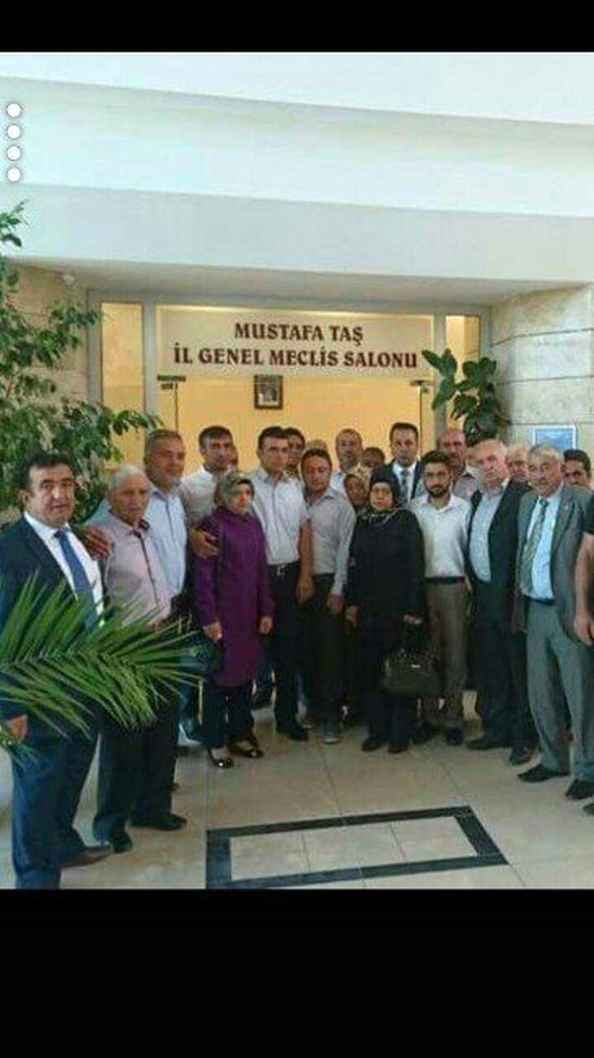 Mustafa Taş\'ın İsmi Konferans Salonuna Verildi