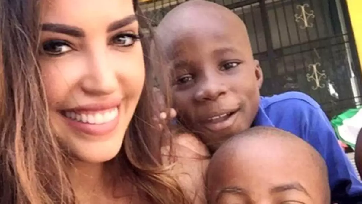 Yolanthe Cabau, Haiti\'deki Çocukları Ziyaret Etti