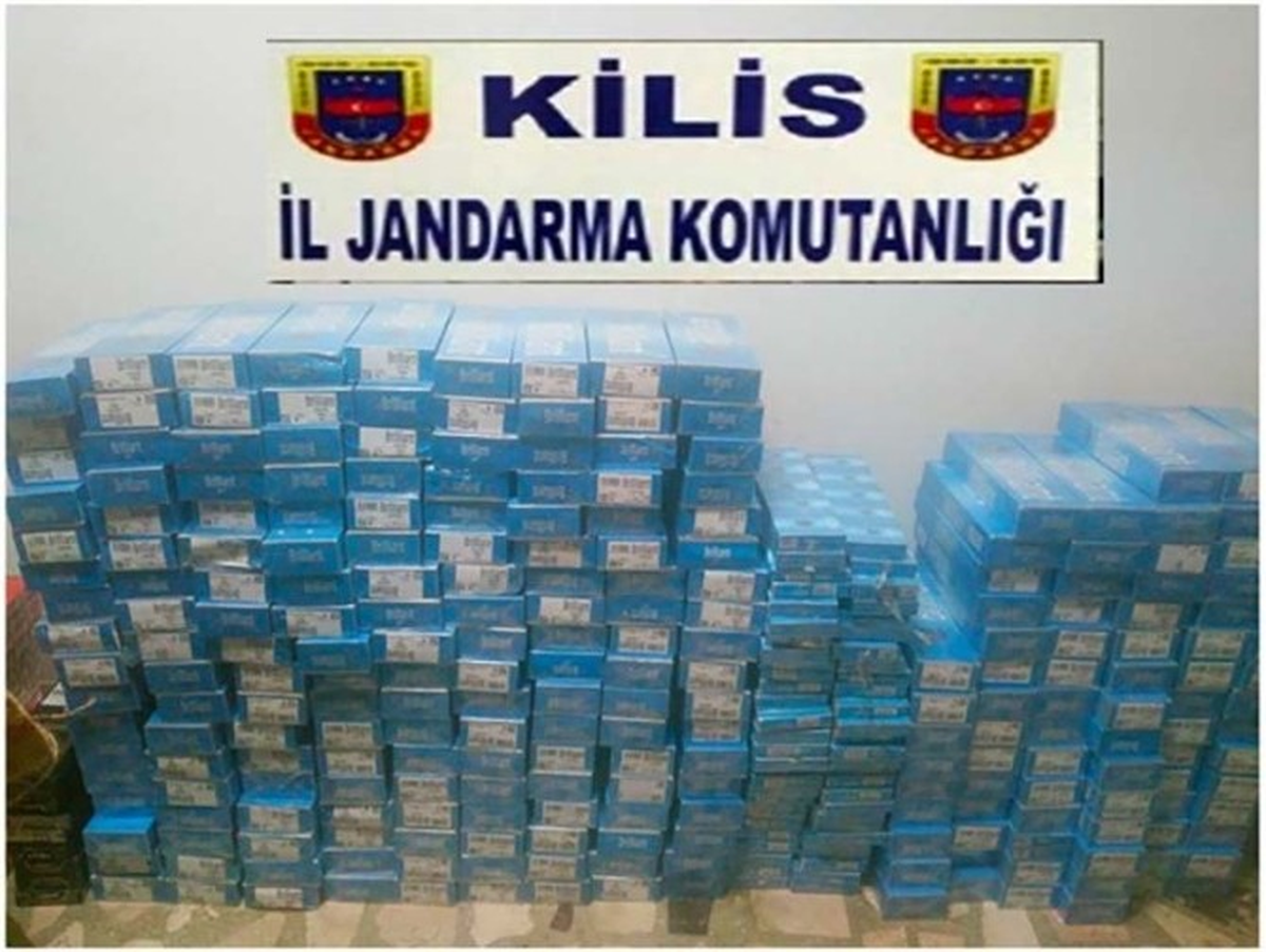 3 Bin 460 Paket Kaçak Sigara Ele Geçirildi