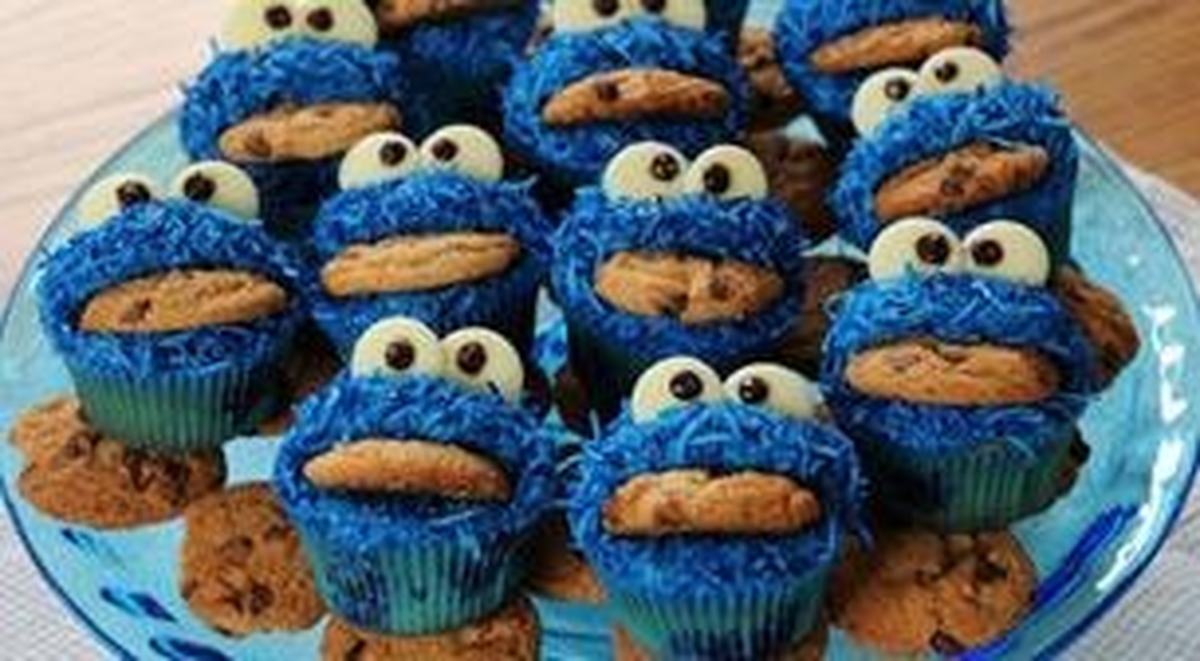 5 - 8 Yaş Canavar Cupcakeler