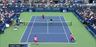 ABD Açık: Feliciano Lopez & Marc Lopez - Bob Bryan & Mike Bryan (Özet)