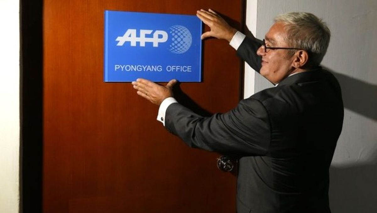 Afp Kuzey Kore\'de Büro Açtı
