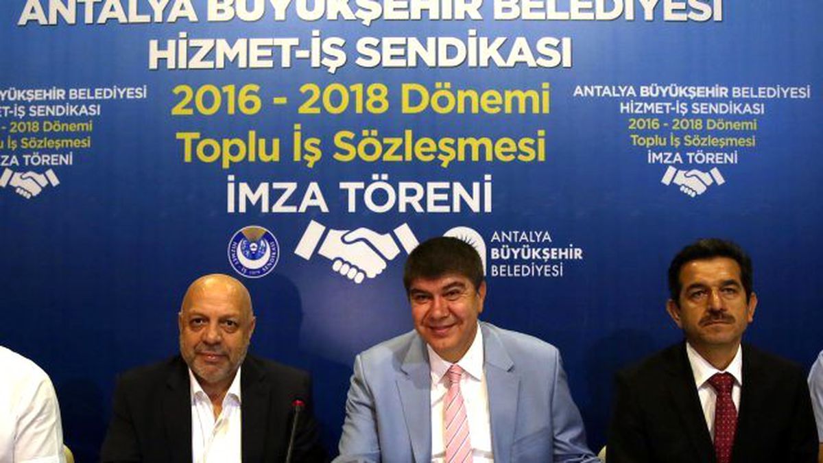 Büyükşehir\'de Toplu Sözleşme Sevinci