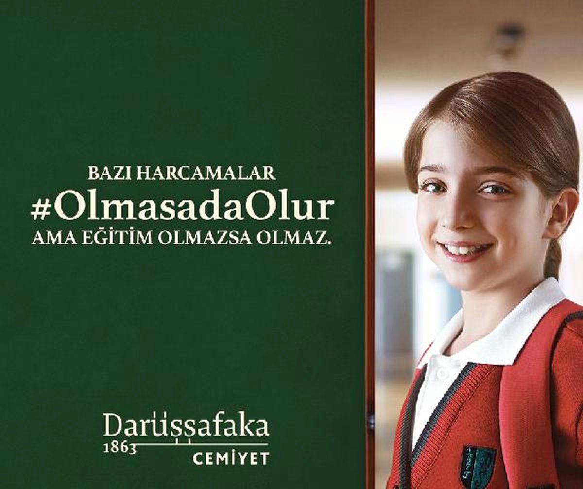 Eğitimde Fırsat Eşitliği İçin Bağışları Darüşşafaka\'ya"