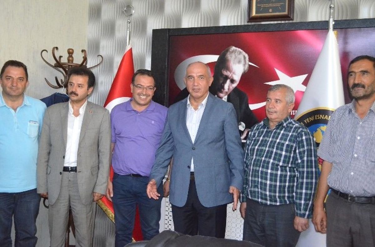 Ilıcalı, Esnaf Kefalet Kooperatifini Ziyaret Etti