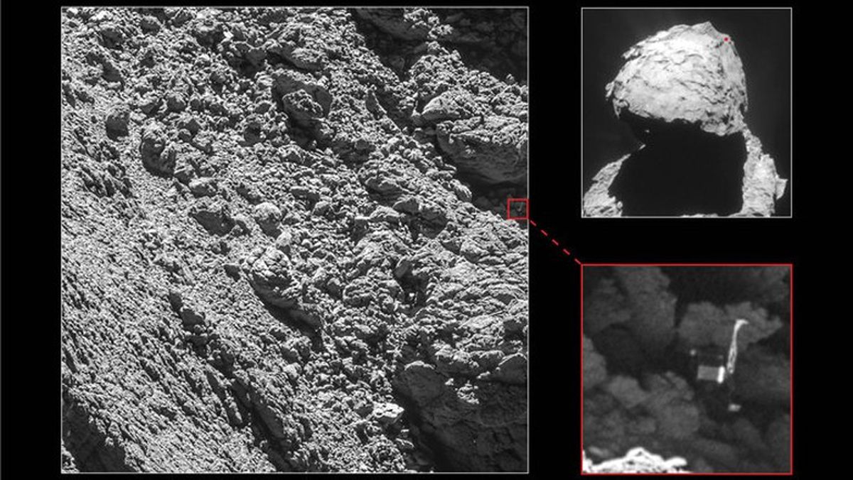 Kaçak" Uzay Aracı Philae\'yı Buldular!