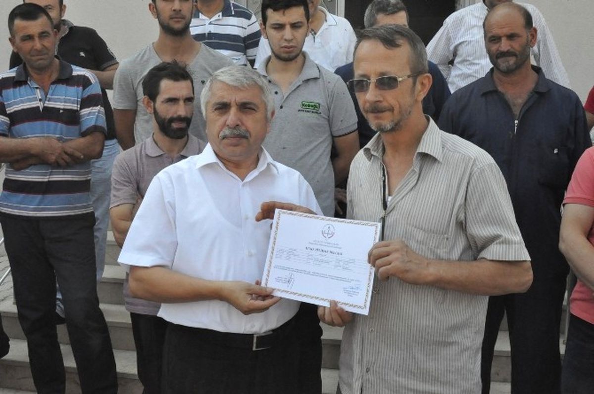 Kasaplar Sertifikalarını Aldı