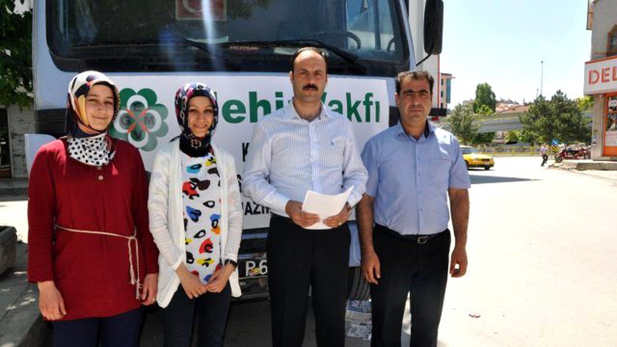 Konya\'dan Filistin\'e Yardım