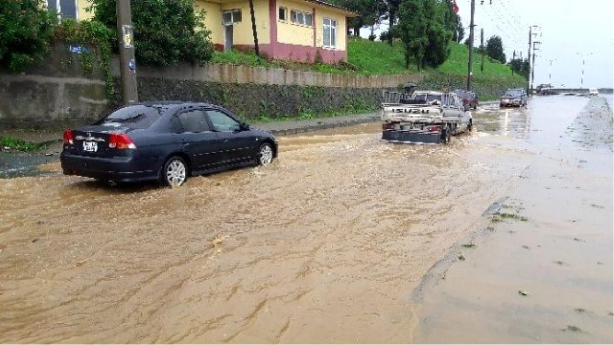 Rize\'deki Şiddetli Yağış