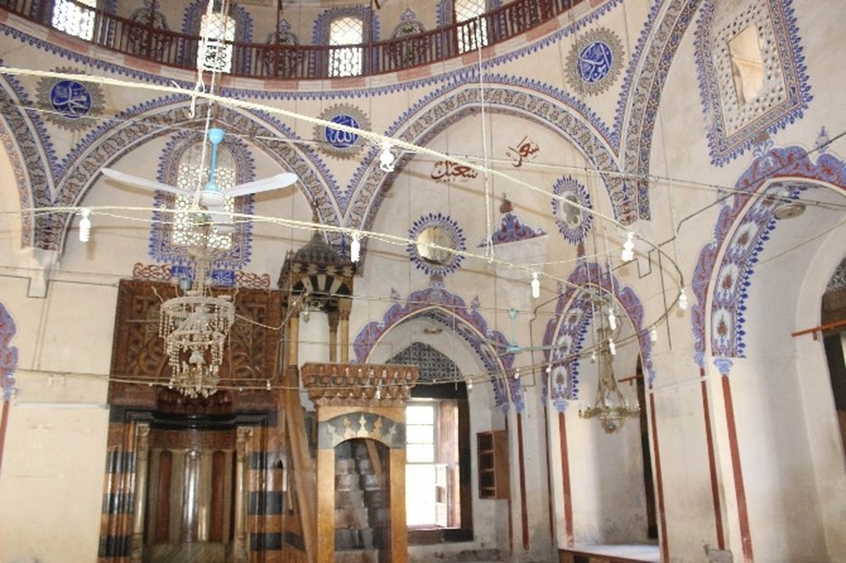 Roketli Saldırıda Tahrip Olan Tarihi Tekye Camisine Restorasyona Başlandı