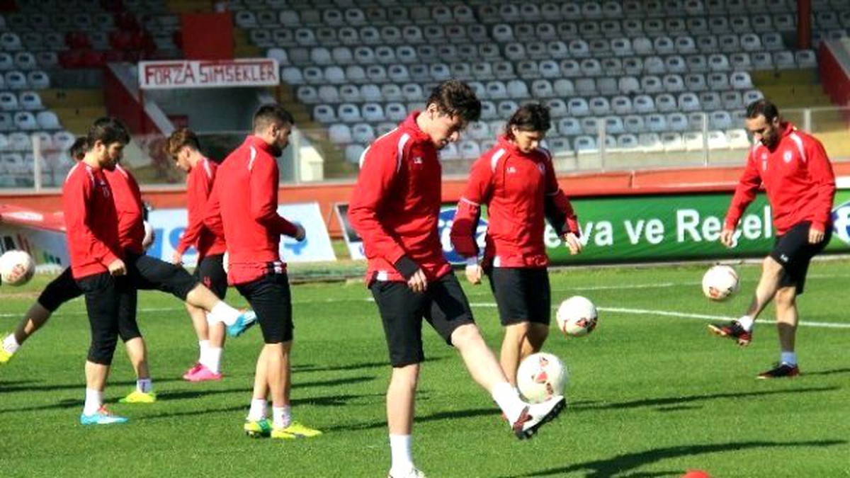 Samsunspor\'da Sivasspor Maçı Hazırlıkları