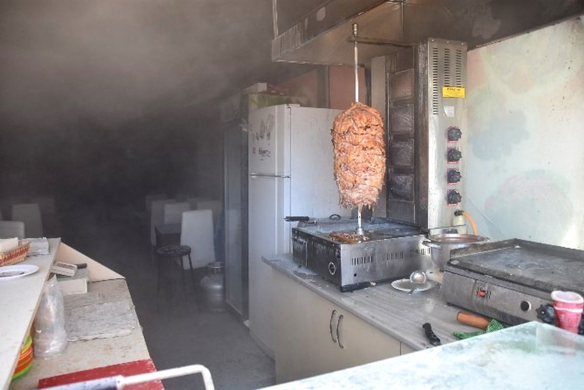 Sinop\'ta Korkutan Yangın