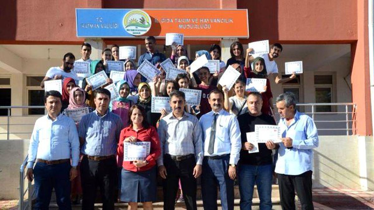 Teknikerlerin Eğitim Kursları Bitti