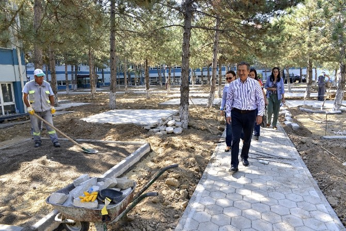 Tepebaşı\'nda Yeşil Alanlar Artıyor