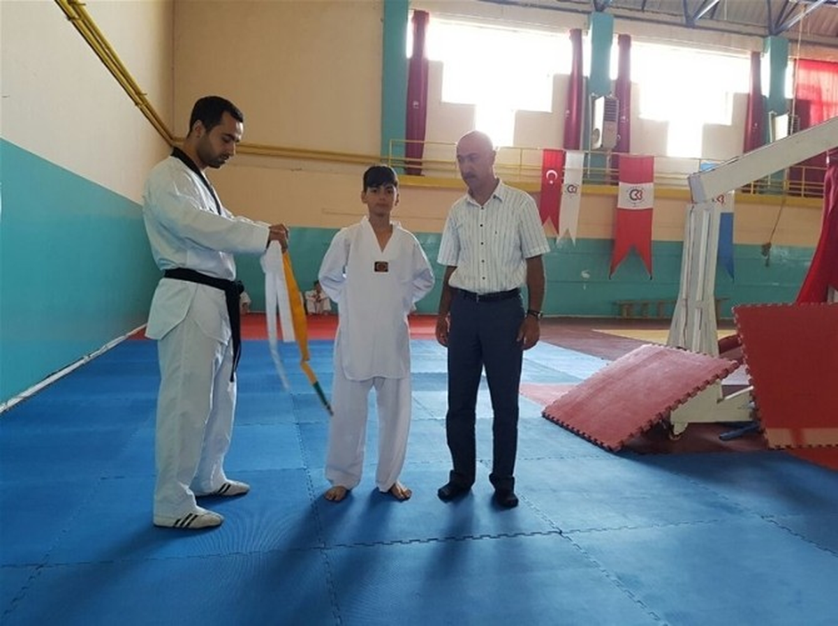 Yaz Spor Okulları Tekvando Branşında Kuşak Sınavı