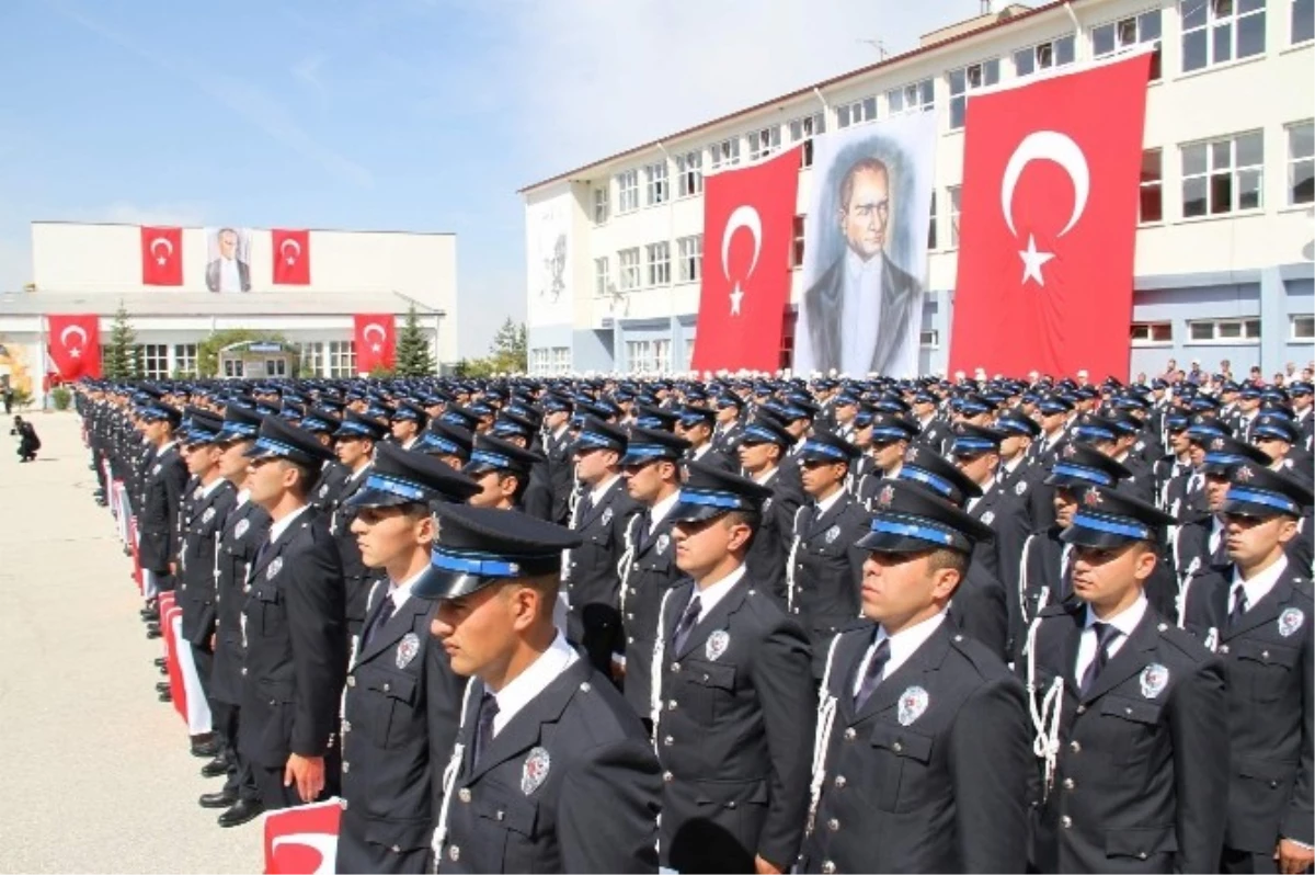 Yozgat Pomem\'den Mezun Olan 843 Öğrenci Emniyet Teşkilatına Dahil Oldu