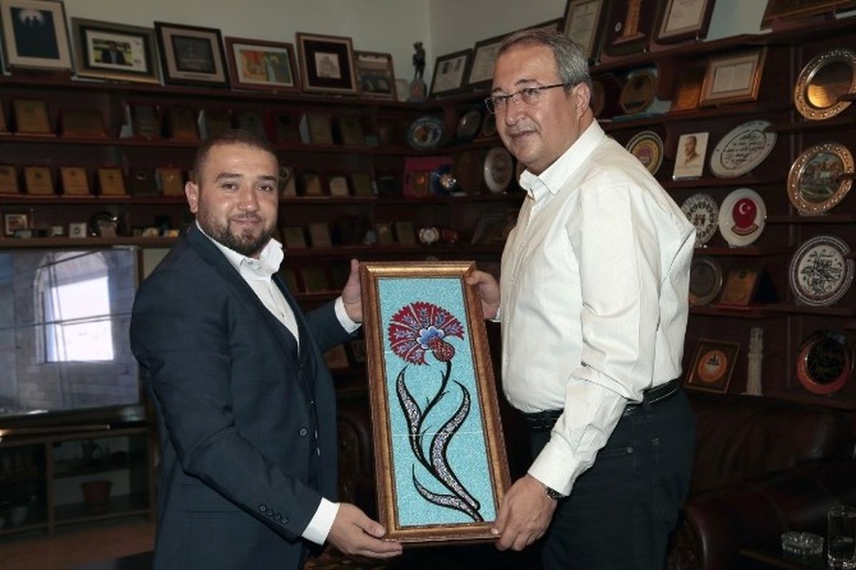 AK Parti Ortahisar Belde Başkanı Özendi, Ünver\'i Ziyaret Etti