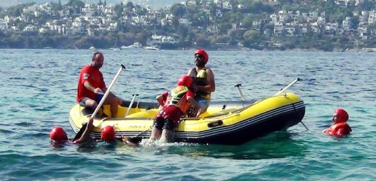 Akut\'tan Bodrum\'da Kışa Hazırlık Tatbikatı