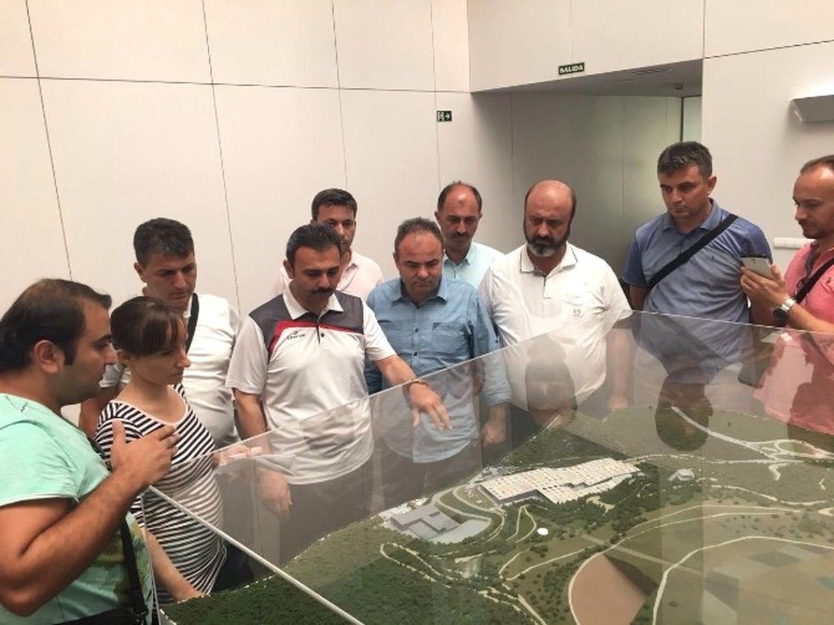 Başkan Külcü İspanya\'da Katı Atık Tesislerini İnceledi