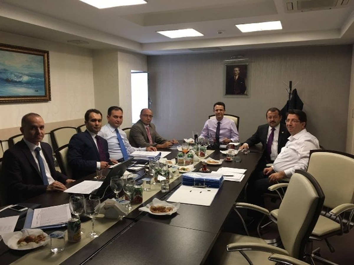 Başkan Yazgı ve Milletvekili Serdengeçti Milli Emlak Genel Müdürü ile Görüştü