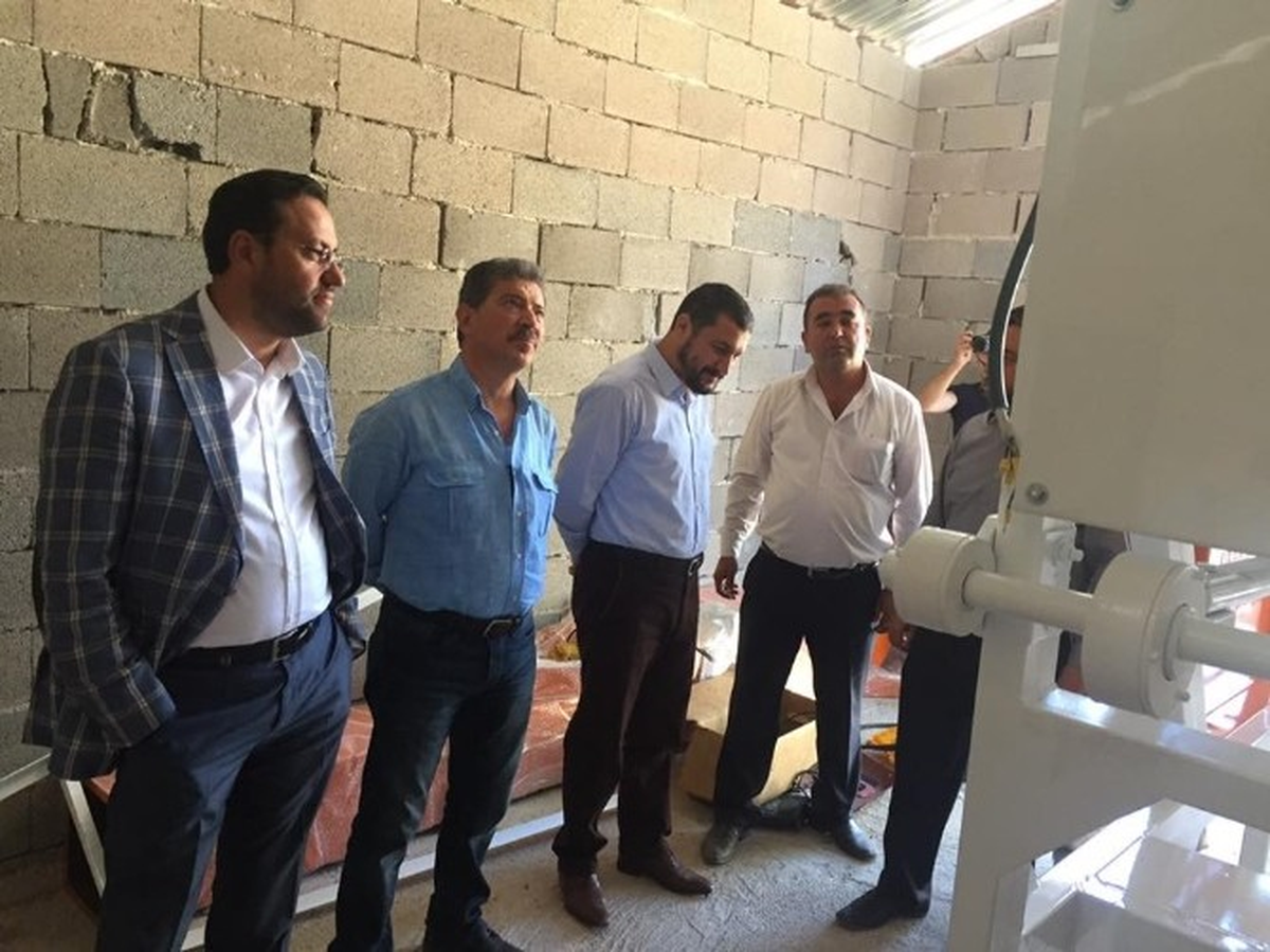 Çardak Köyüne Selektör Makinesi Alındı