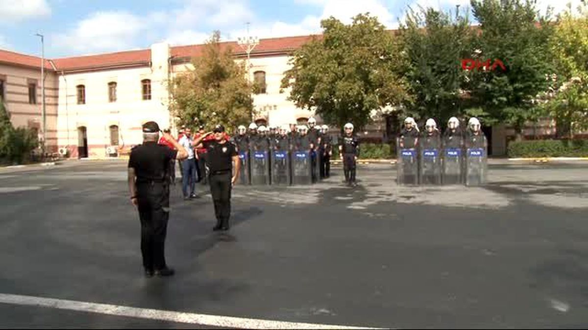 Çevik Kuvvette Ukraynalı Polislere Toplumsal Olaylara Müdahale Eğitimi