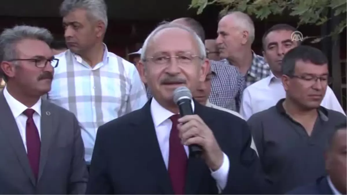 CHP Genel Başkanı Kılıçdaroğlu