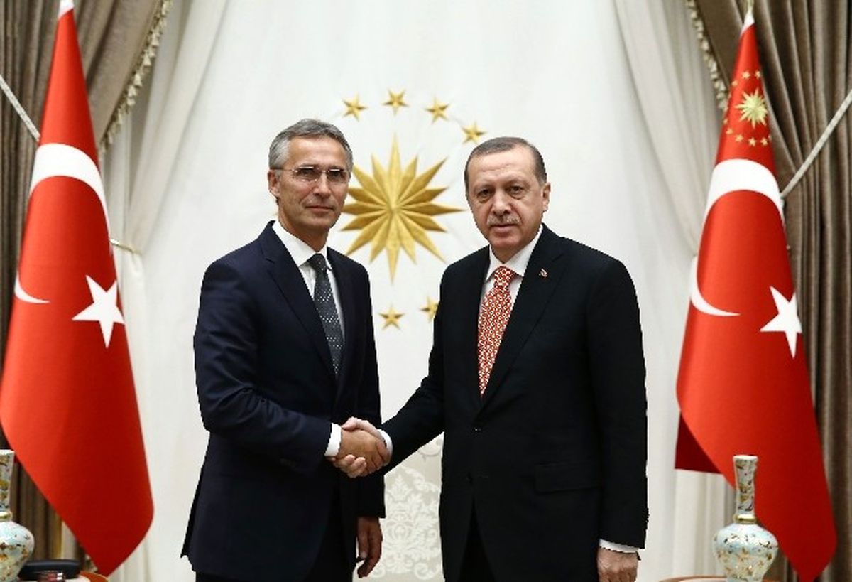 Erdoğan NATO Genel Sekreterini Kabul Etti.