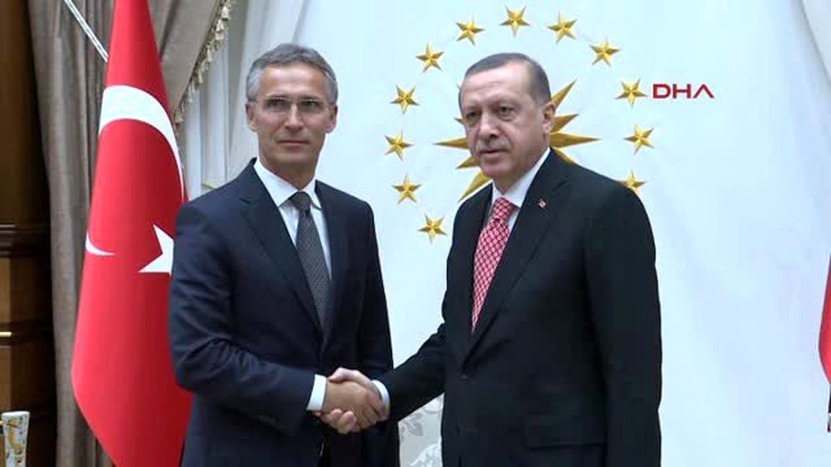 Erdoğan NATO Genel Sekreterini Kabul Etti