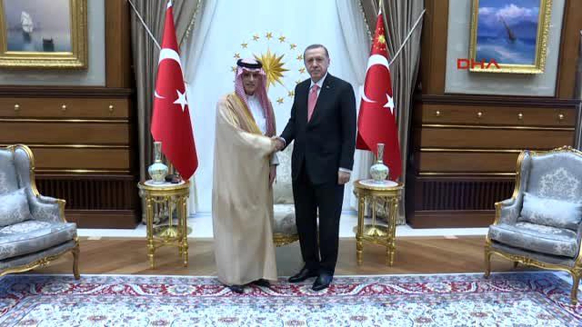 Erdoğan, Suudi Arabistan Dışişleri Bakanı\'nı Kabul Etti