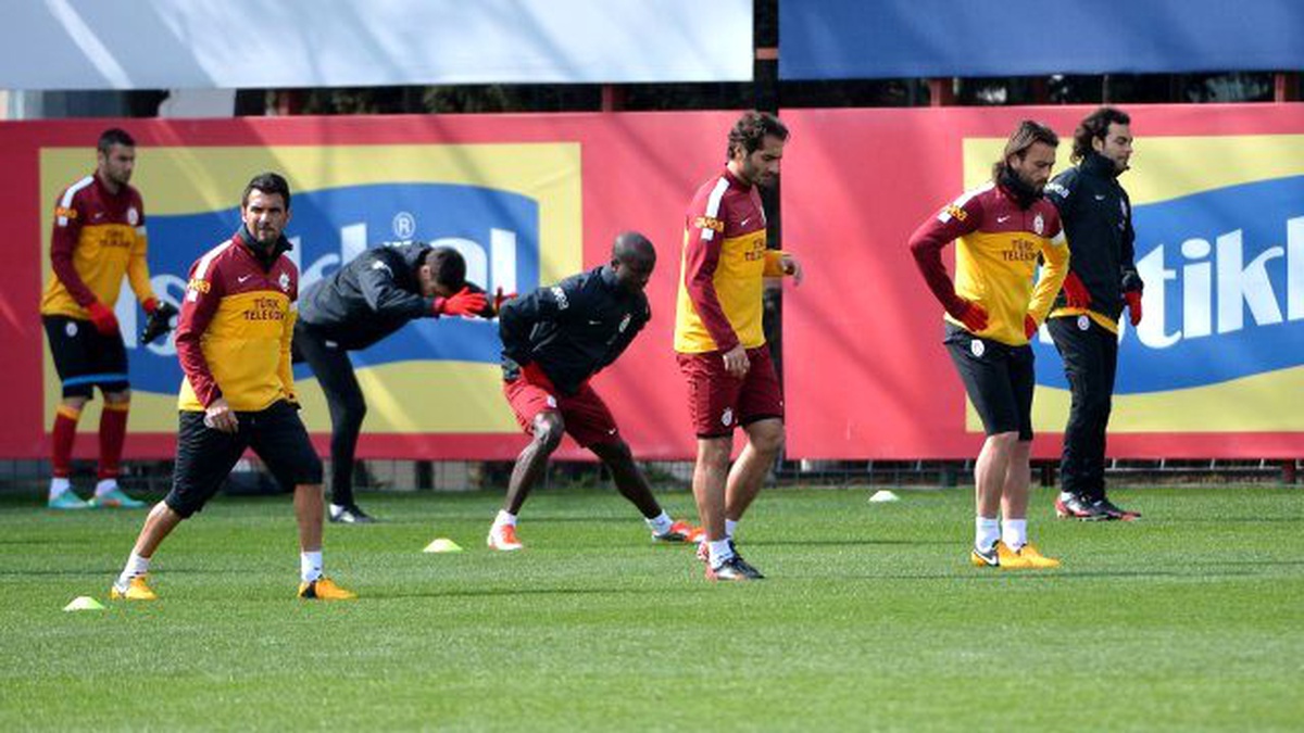Galatasaray\'da Kayserispor Maçı Hazırlıkları