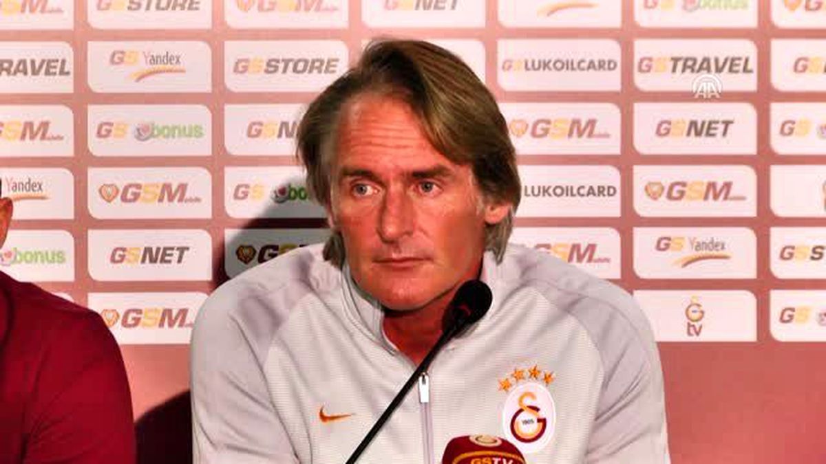 Galatasaray Teknik Direktörü Riekerink Açıklaması