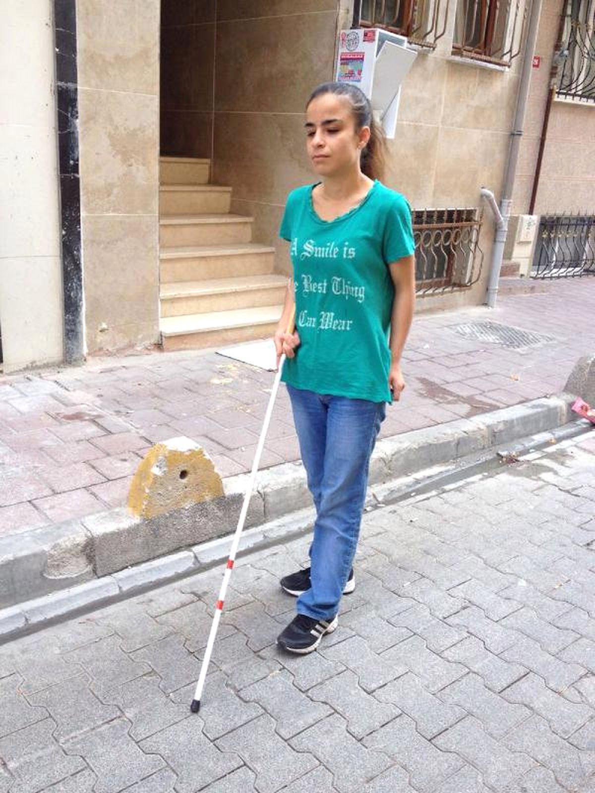 Görme Engelli Merve\'ye Hacettepe Üniversitesi\'nden Yeşil Işık