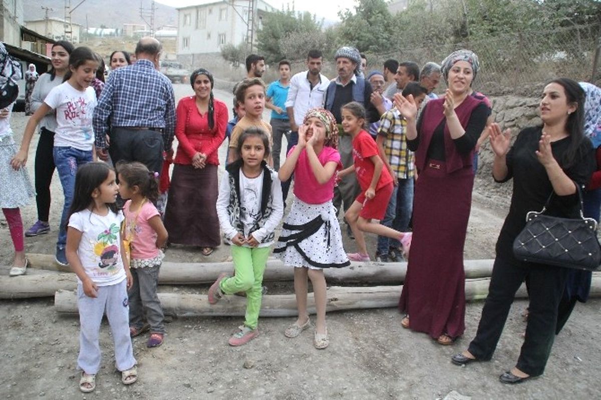 Hakkari\'de \'Yol\' Protestosu