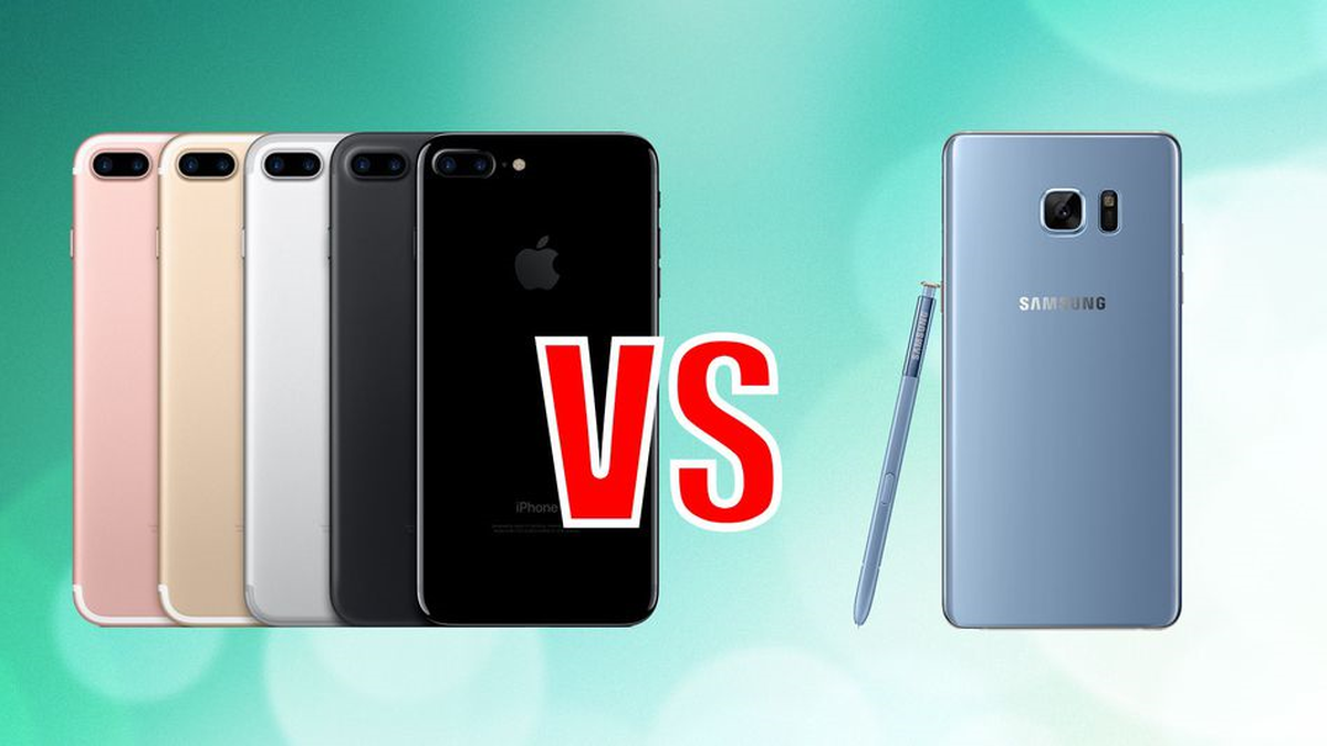 İphone 7 Plus ve Galaxy Note 7 Karşılaştırması