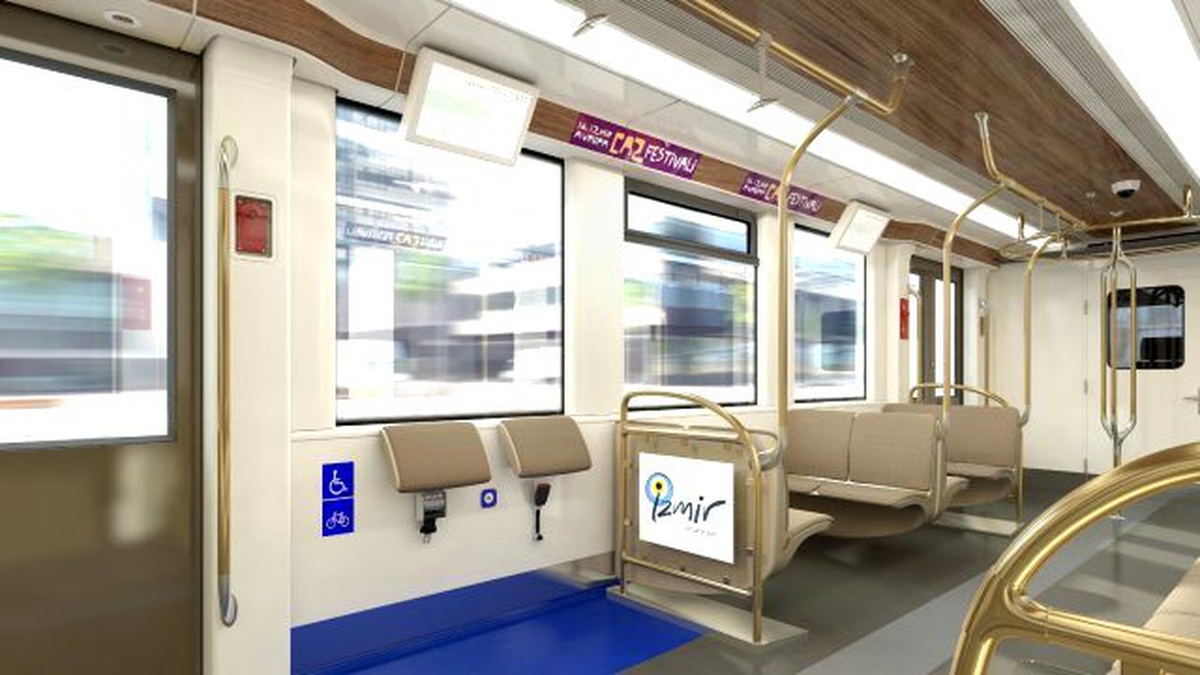 İzmir Metro\'nun 95 yeni aracından 15 i bu ay İzmir\'de