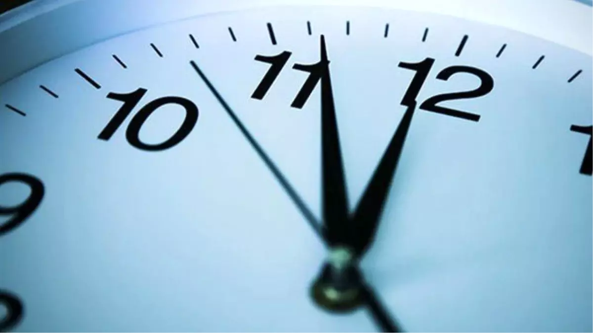 KKTC'de Kış Saati Uygulaması Sona Erdi