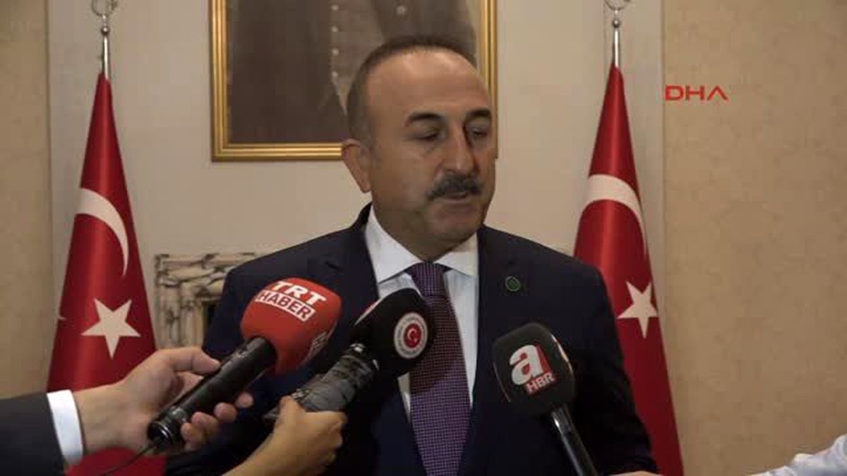 Mevlüt Çavuşoğlu Daeş\'i Suriye\'den Tamamen Temizlemek İstiyorsak, Musul ve Rakka Operasyonu Çok...