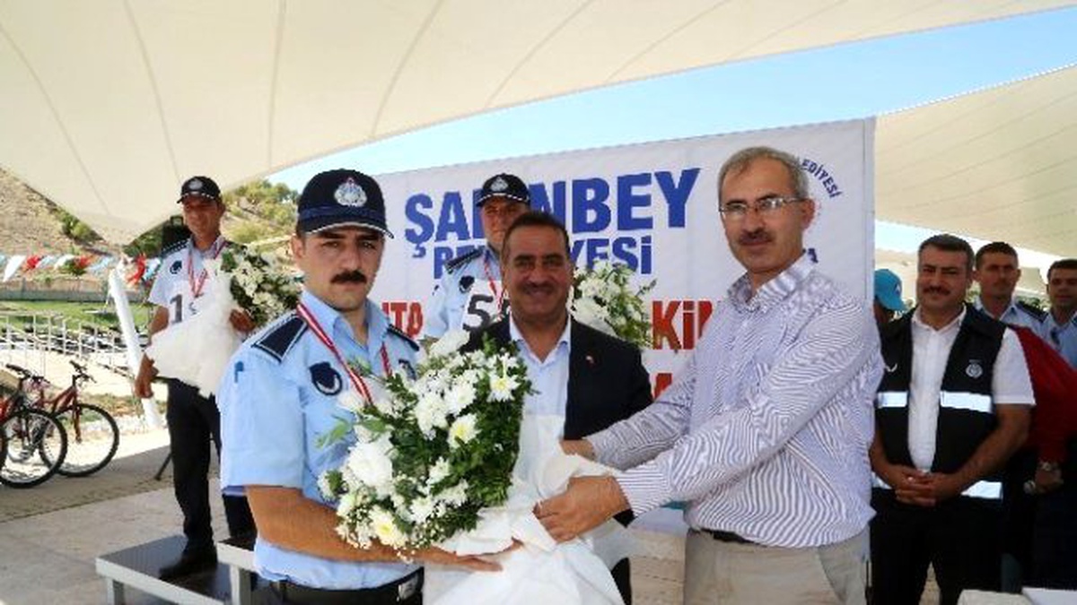 Zabıtalar Bisikletle Yarıştı