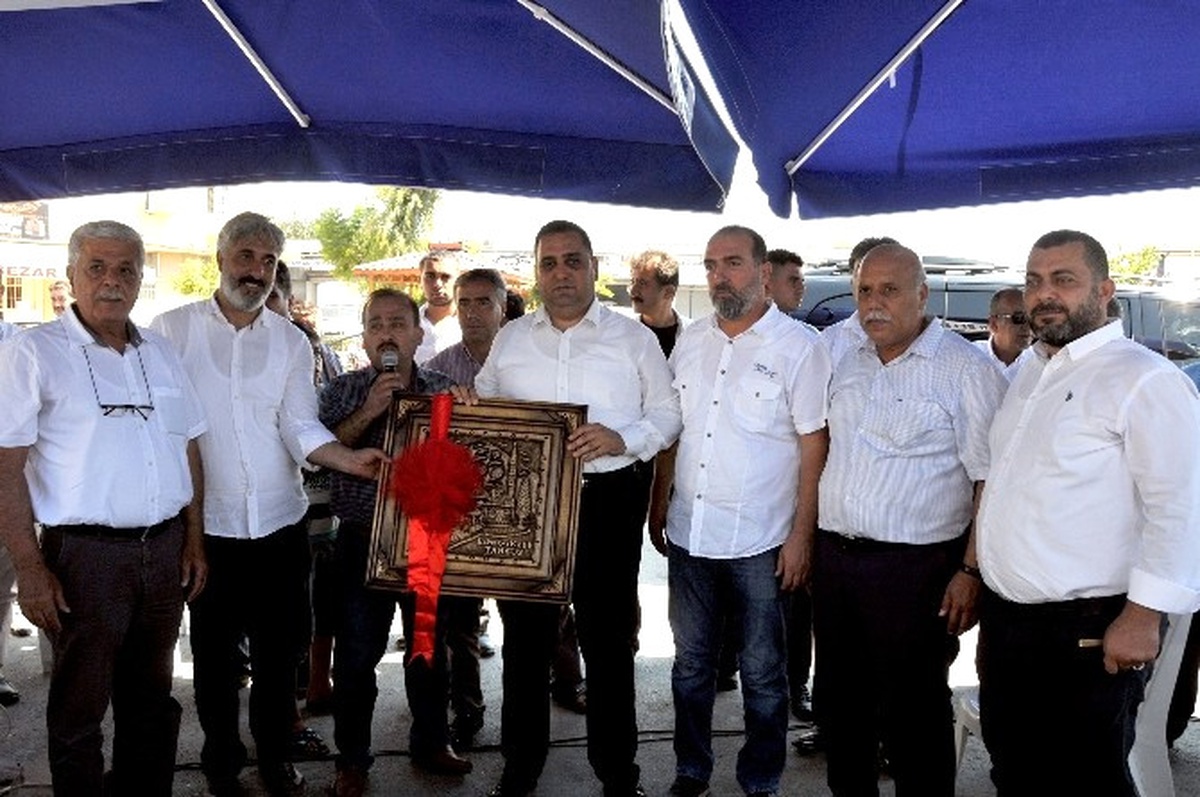 Sanayi Esnafı Başkan Can\'ın Onuruna Yemek Verdi