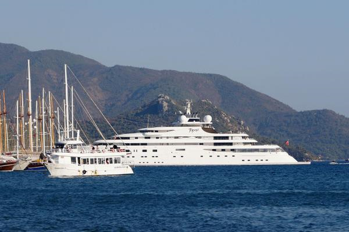 Şeyh Mansour\'un Dev Yatı Marmaris\'te