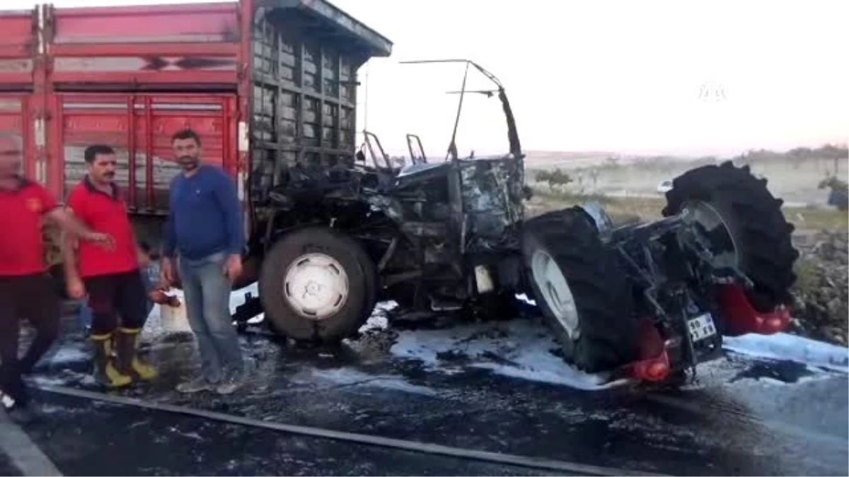 Güncelleme - Tarım İşçilerini Taşıyan Traktörle Kamyon Çarpıştı: 1 Ölü, 25 Yaralı