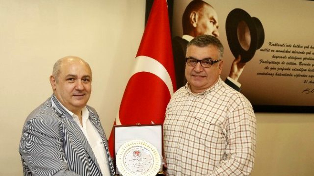 Kırklareli Belediye Başkanı Kesimoğlu\'na Ziyaret
