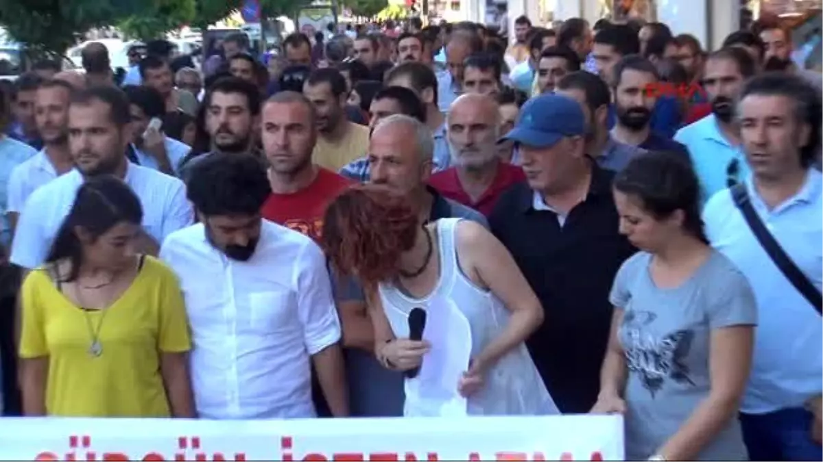 Van - Eğitim-Sen\'den İhraçlara Basın Açıklamasıyla Protesto