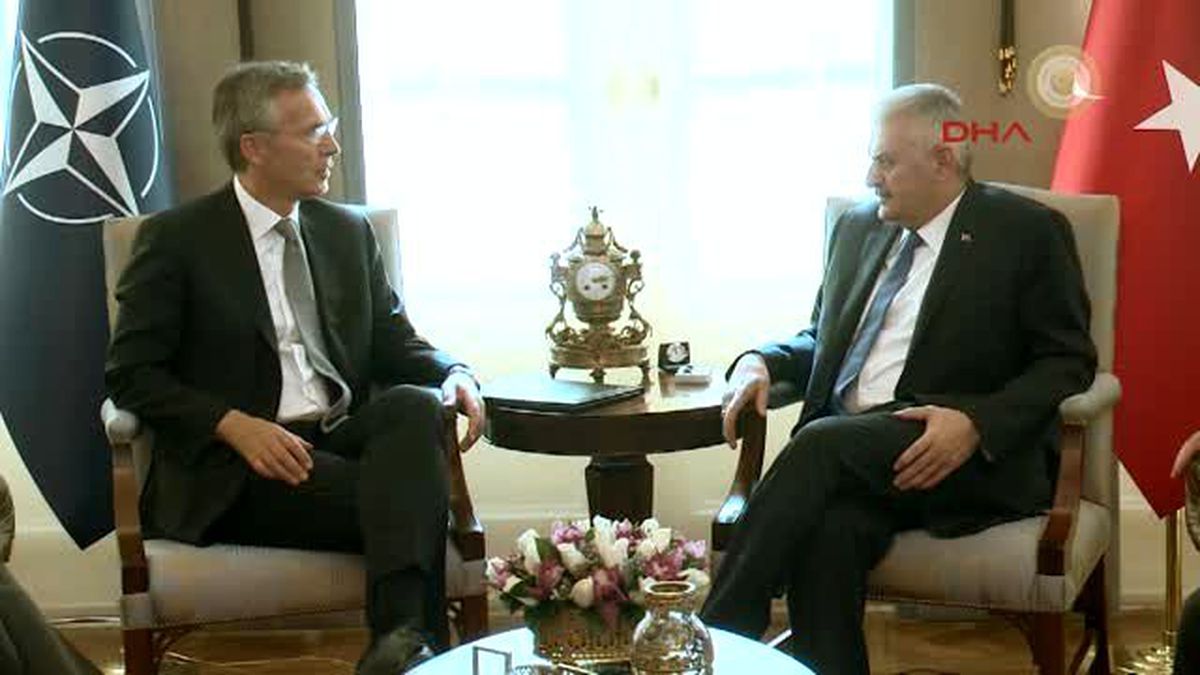 Başbakan Yıldırım, NATO Genel Sekreteri Stoltenberg\'i Kabul Etti