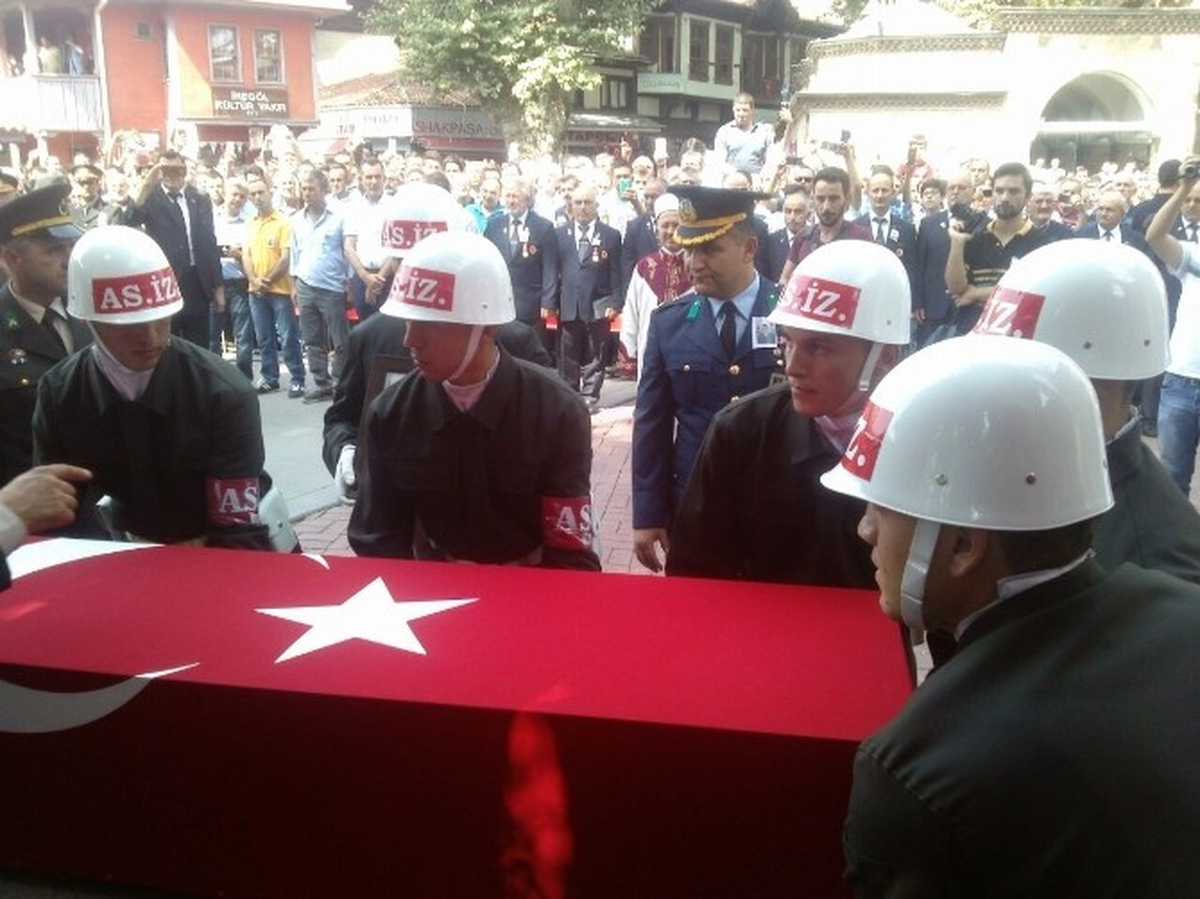 Bursalı Şehidi Son Yolculuğuna Binler Uğurladı