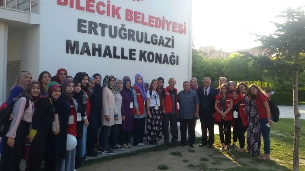 \'Damla Projesi" Kapsamında 25\'i Türk, 15\'i Yabancı Olmak Üzere 40 Kişiden Oluşan Heyet Bilecik\'te