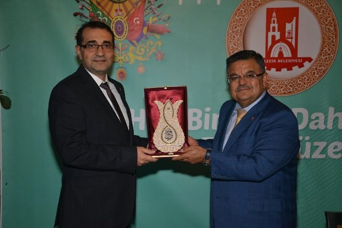 Enerji ve Tabii Kaynaklar Bakanlığı Müsteşarı Dönmez\'den Başkan Yağcı\'ya Ziyaret