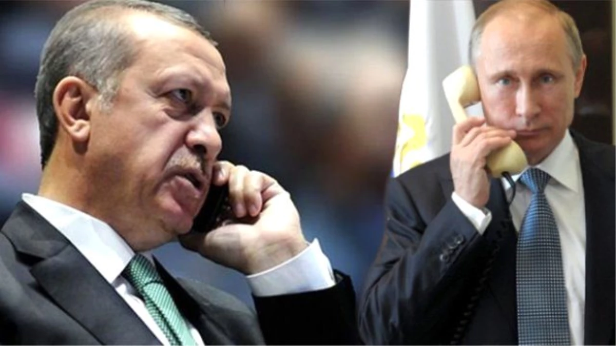 Erdoğan, Putin ile Telefonda Görüştü